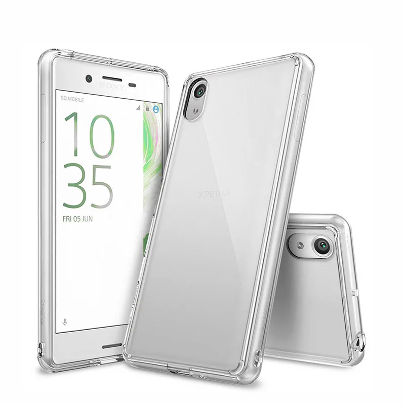 Чехол для телефона Sony X10 Plus XA1 XA2 Ultra XC XP Xperia 1 5 8 10ii XZ 2 Compact XZ3 4 P мягкие прозрачные