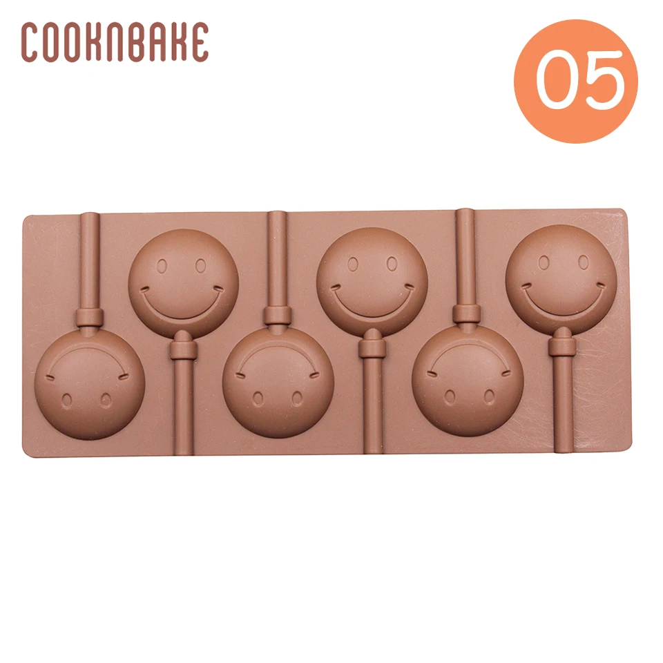 COOKNBAKE силиконовая форма для конфет, леденцов, шоколада, сахара, форма для леденцов, тортов, декоративная форма, круглая форма для печенья, кондитерских изделий, инструмент для выпечки - Цвет: CDSM-181