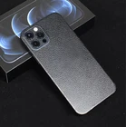 Роскошная кожаная оболочка для телефона наклейка на заднюю панель для iPhone 13 Pro Max 12 Mini 11 Pro XS MAX XR 8 7 Plus SE 2020 полноразмерная пленка