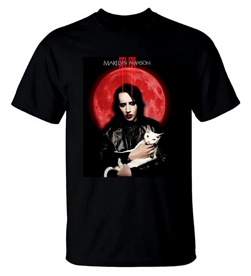 Мэрилин Мэнсон футболка американская рок группа певица Футболка Мужская S размер