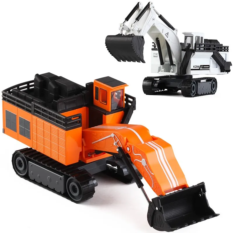 Лучшие продажи 1: 87 двухходовой экскаватор сплава модель моделирование