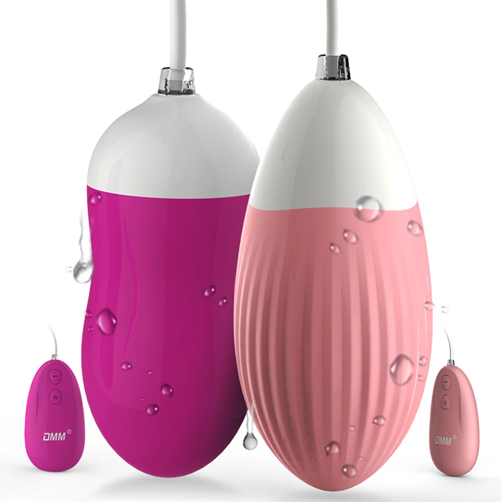 Вибрирующее дистанционное управление прыгающее яйцо Женский Вибратор нижняя