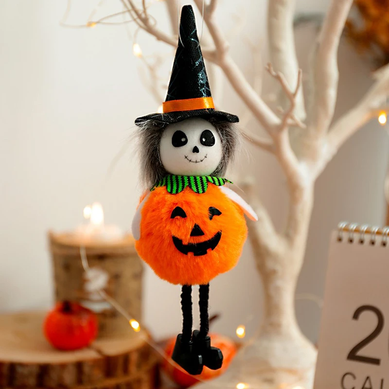 Хэллоуин Кукла Бар Декор Тыква призрак ведьма Черный кот кулон вечерние ринка