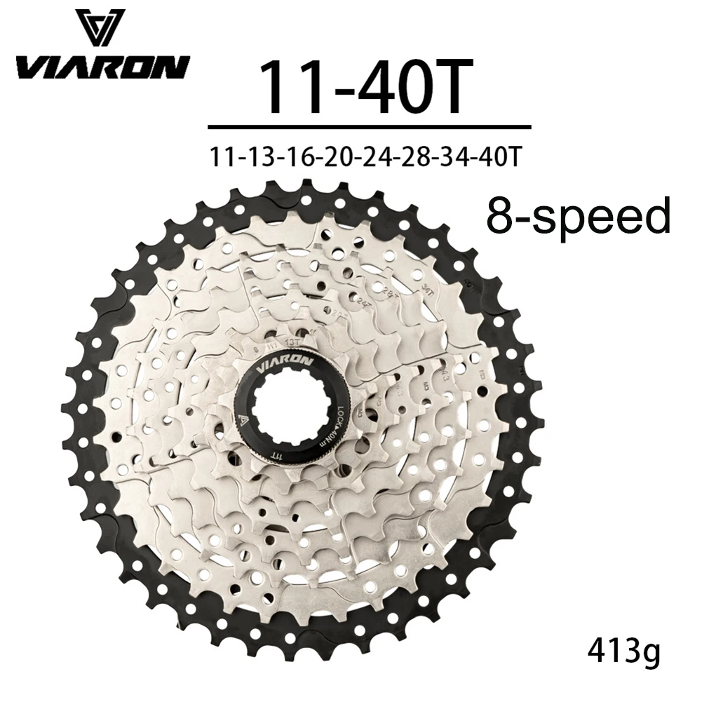 

MTB Cassette 8 Speed 11-25/28/32/36/40/42T Bicycle Freewheel Chrome-molybdenum Steel Compatible Road/mountain HG For -Shimano