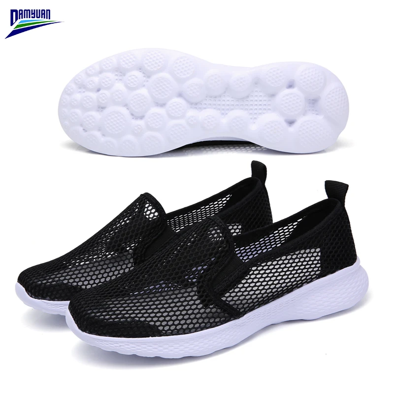 

Damyuan Flat Shoes Women Platform Zapatos De Mujer Mesh Casual Sandalie 2020 New Spring Summer Slip on Loafers Ladies Breathable