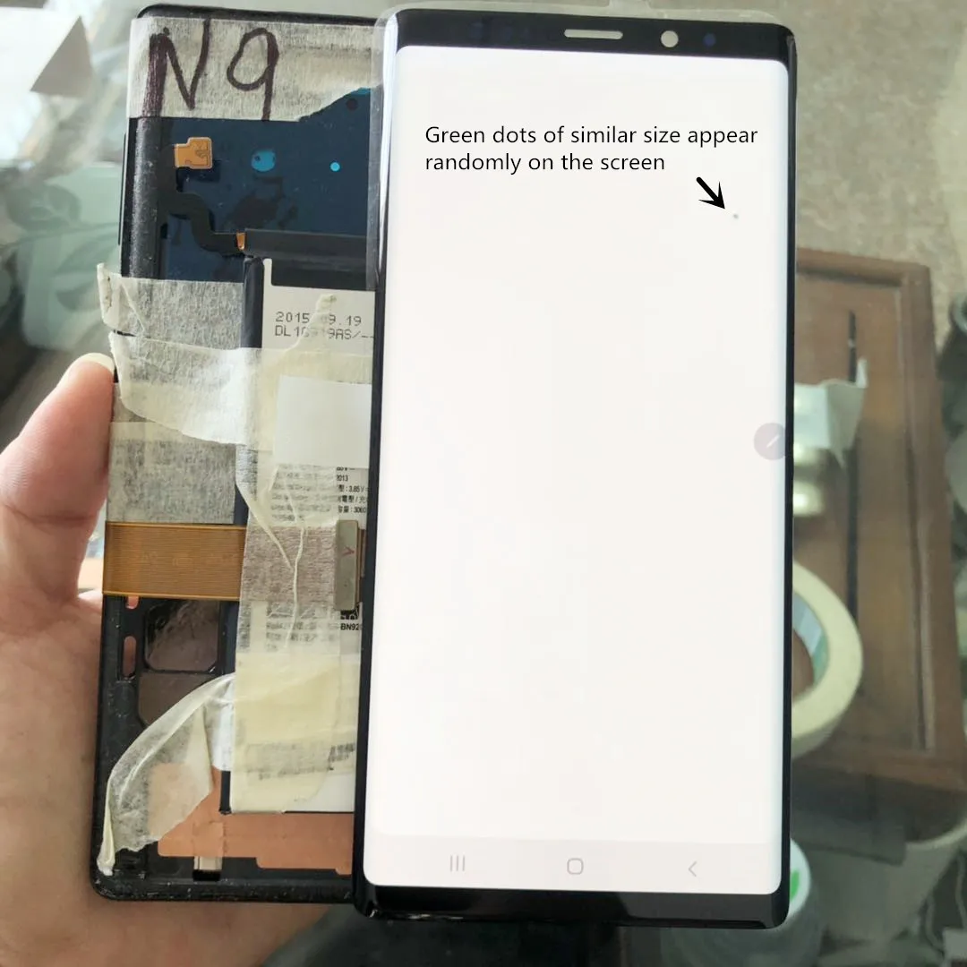 Сменный ЖК-дисплей SUPER AMOLED 6 4 ''для SAMSUNG GALAXY Note 9 Note9 N960 N960F дисплей с сенсорным