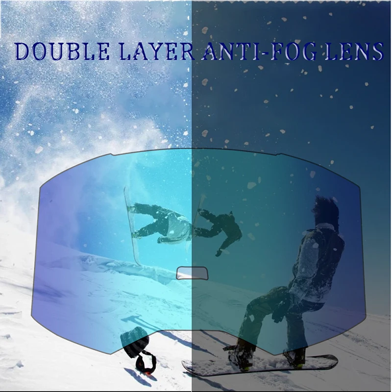 

Outdoor Snowboarding Magnet Lens Ski Glasses Man Women Anti-fog Premium Snow Ski Goggles UV Protection Winter Sports Goggles