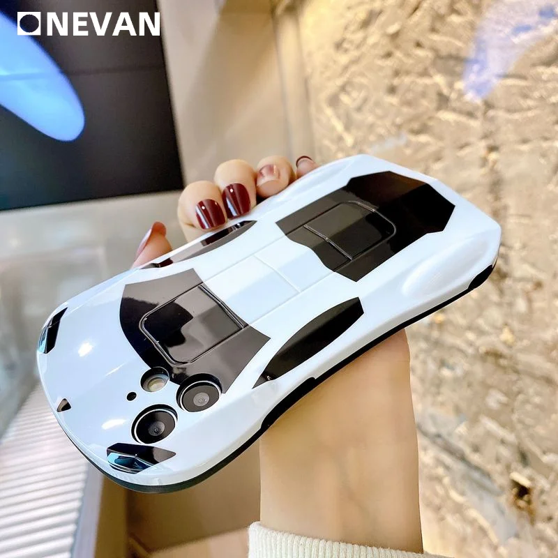 Роскошный 3D чехол для телефона с изображением спортивного автомобиля iPhone 12 Pro Max 11