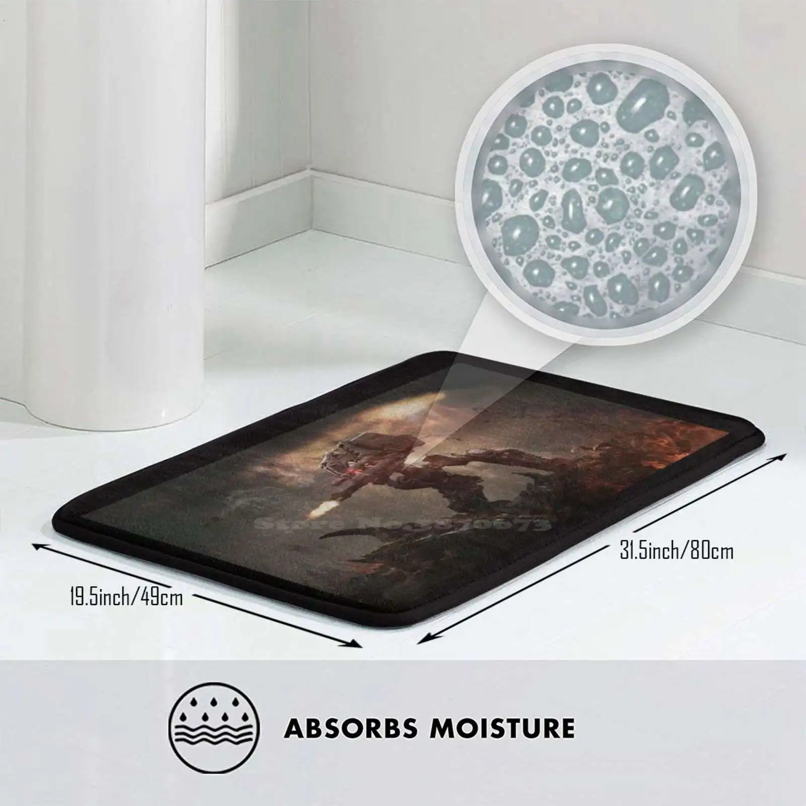 Коврик для ног Goliath домашний ковер завтрака комиксов фразы игр чашка кофе с соком