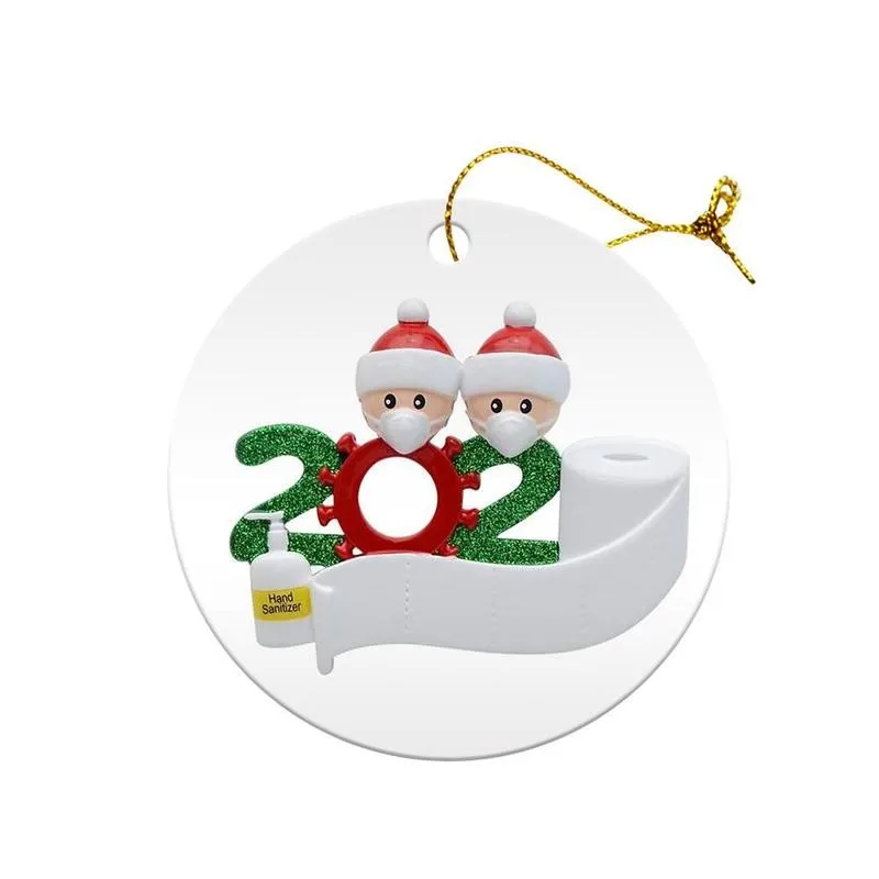 Рождественские украшения персонализированные вечерние креативные подвесные