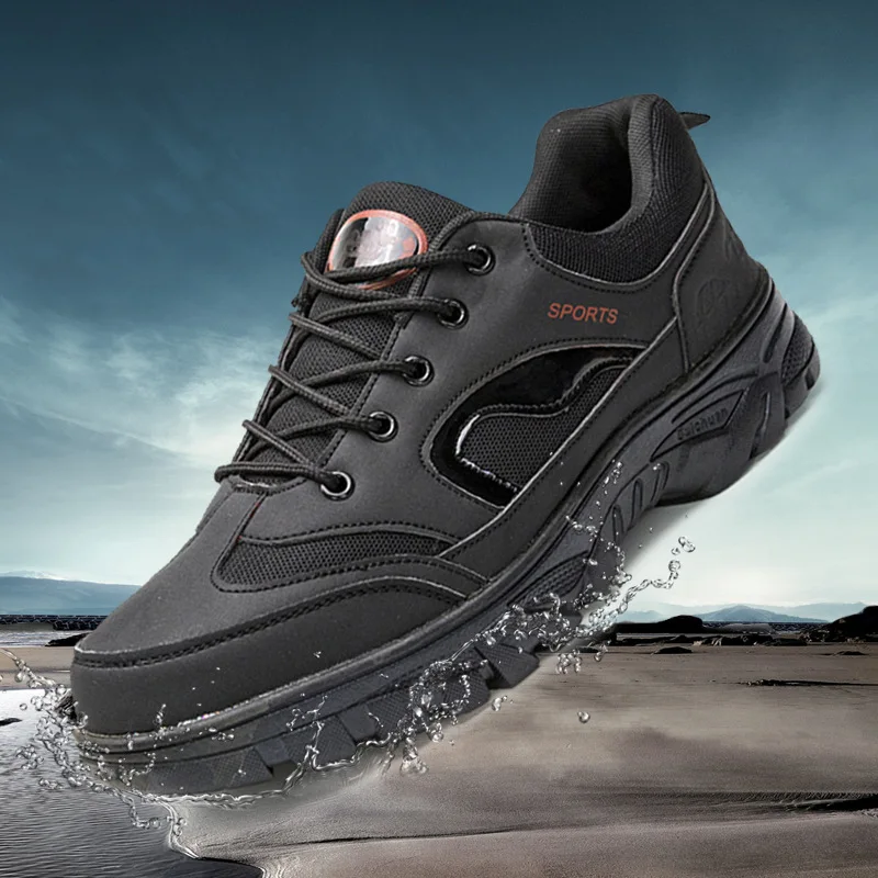 

Outdoor Waterproof Hiking Boots Men Women Winter Shoes Walking Climbing Hiking Shoes Mountain Sport Boots Hunting Mens Sneakers