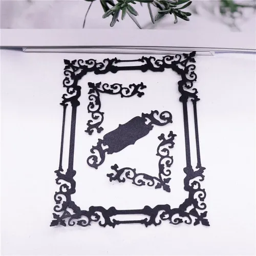 2020 Новая рамка геометрический узор режущие штампы сделай сам украшения тиснение