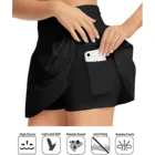 Для женщин теннисная юбка внутренний встроенный шорты гольф спорта тренировок волейбол теннисные кроссовки юбка Push Up Йога юбка для фитнеса летняя стильная юбка