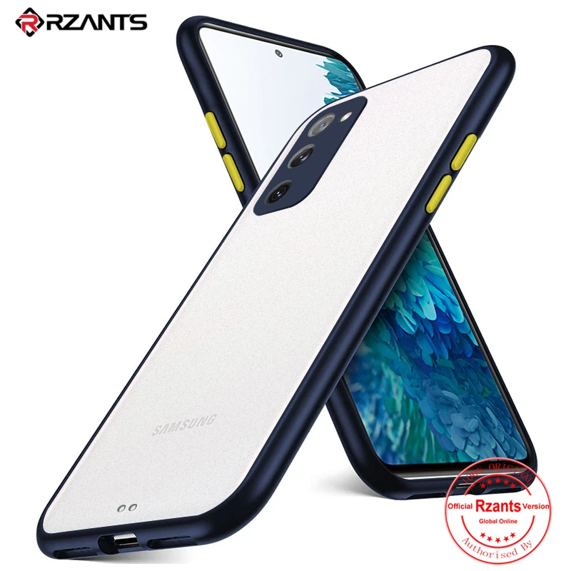 Чехол Rzants для Samsung Galaxy S20 FE мягкий чехол с защитой от отпечатков пальцев