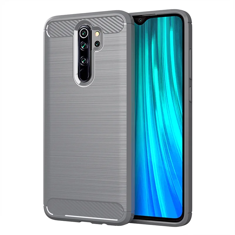 Для Xiaomi Redmi Note 8 Pro Чехол из мягкого углеродного волокна противоударный бампер полная Защита силиконовый чехол Redmi Note 8 Pro