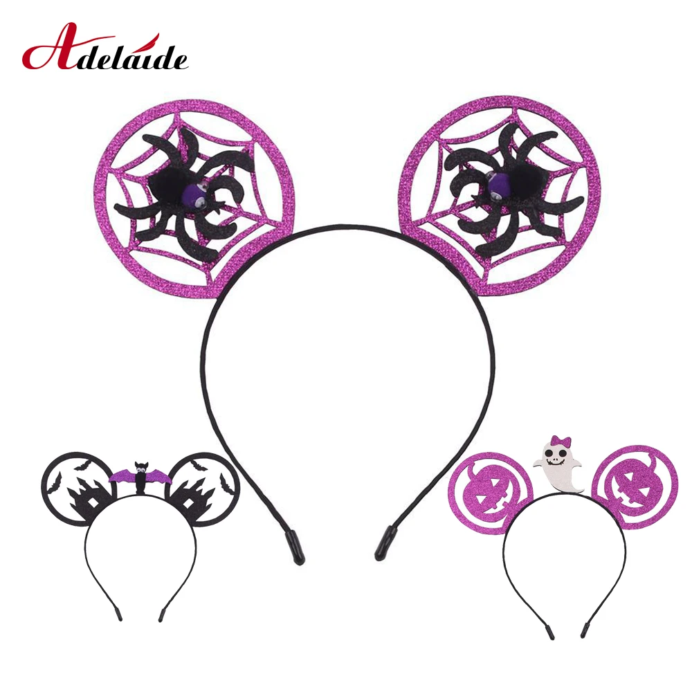 1 шт. милые повязки на голову с тыквой паук веб фестиваль Хэллоуин повязка для