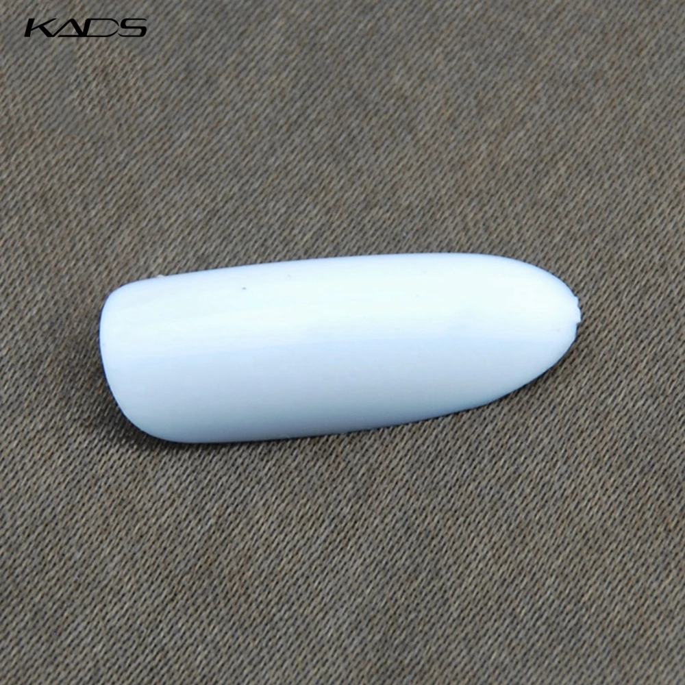 KADS 500 шт./пакет Ясно/Натуральный/Белый Nail Art Круглый Конец Овальные Накладные Ногти Накладные Ногти Советы Французский Маникюр искусственные Ногти