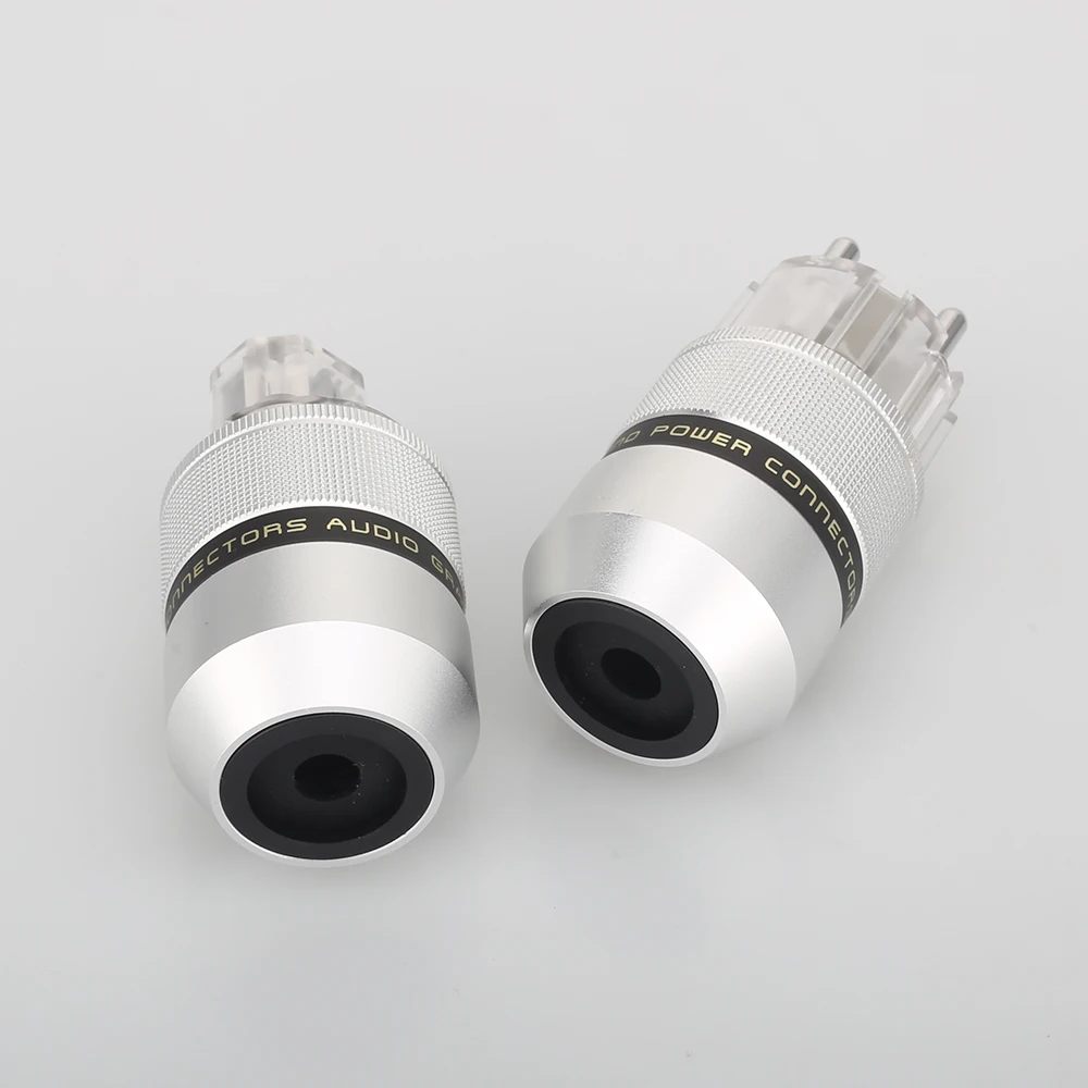 Audiocrast алюминиевый родиевый штекер питания Schuko + IEC|iec female plug|female plugpower plug |