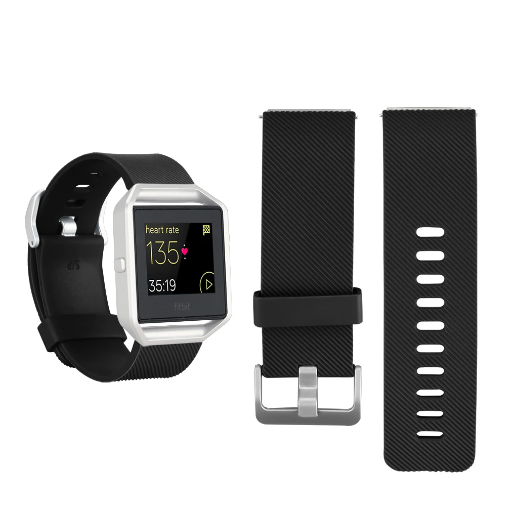 Классический мягкий силиконовый регулируемый сменный спортивный ремешок для