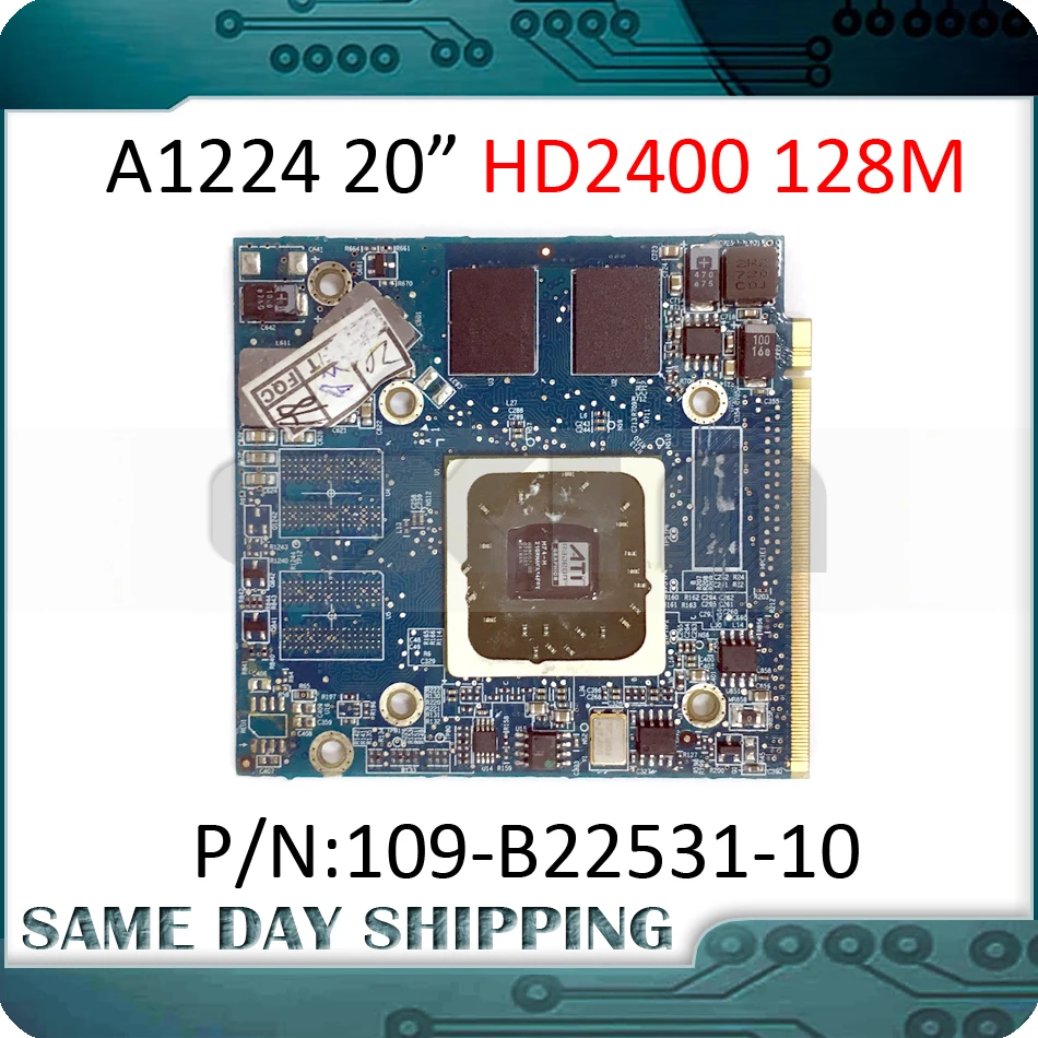 Плата видеокарты Для iMac A1224 20 &quot HD2400 HD 2400XT HD2400XT 128 Мб графическая плата VGA 661-4440 661-4673