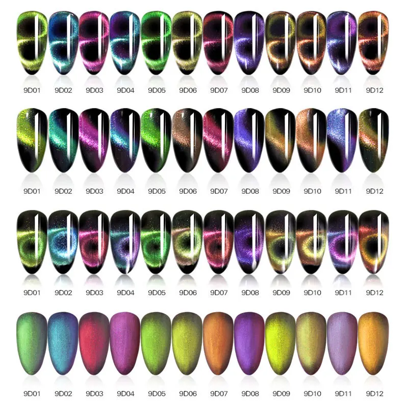 0 2 г Сияющий порошок кошачий глаз лазерный пигмент хромированная пыль qt0281 |