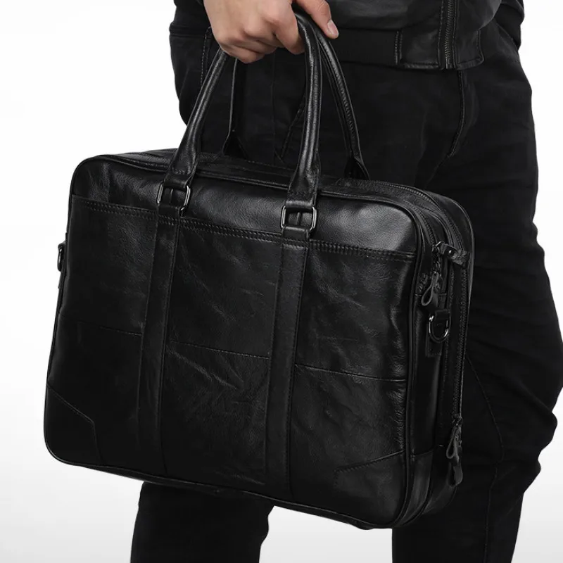 Кожаный чехол для ноутбука 15 6 дюйма сумка на плечо мужчин компьютера и планшета