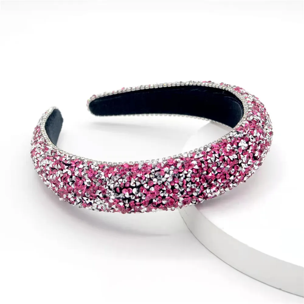 

Новинка 2021, Европейская и американская Женская губчатая повязка на голову с широкими краями 2367