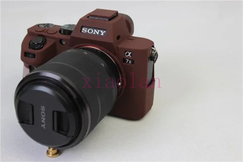 Мягкий чехол из силикона и резины Камера защитный чехол сумка для sony A7 Mark II III A7III A7M3 A7R3 A7II A7M2 A7R2 A7S2 A7RII A7R4 M4
