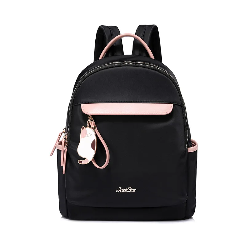 

Just Star A hundred cute cat girl shoulder bag, college student bag, 2020 new travel women's backpack