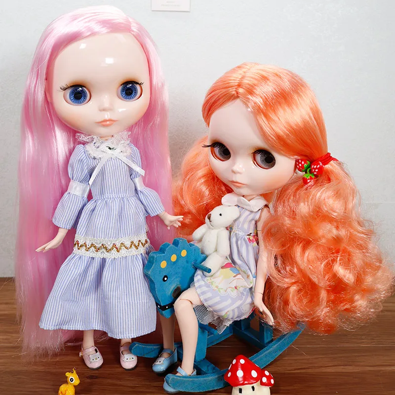 

ICY DBS Blyth doll No.2 glossy face white skin joint body 1/6 BJD special price ob24 toy gift