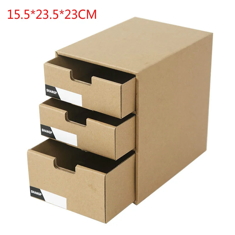 

Multifunctional Desktop Multi-layer Drawer Storage Box Paper Office Finishing Box Sundries Cosmetic Organizer C6C080X33