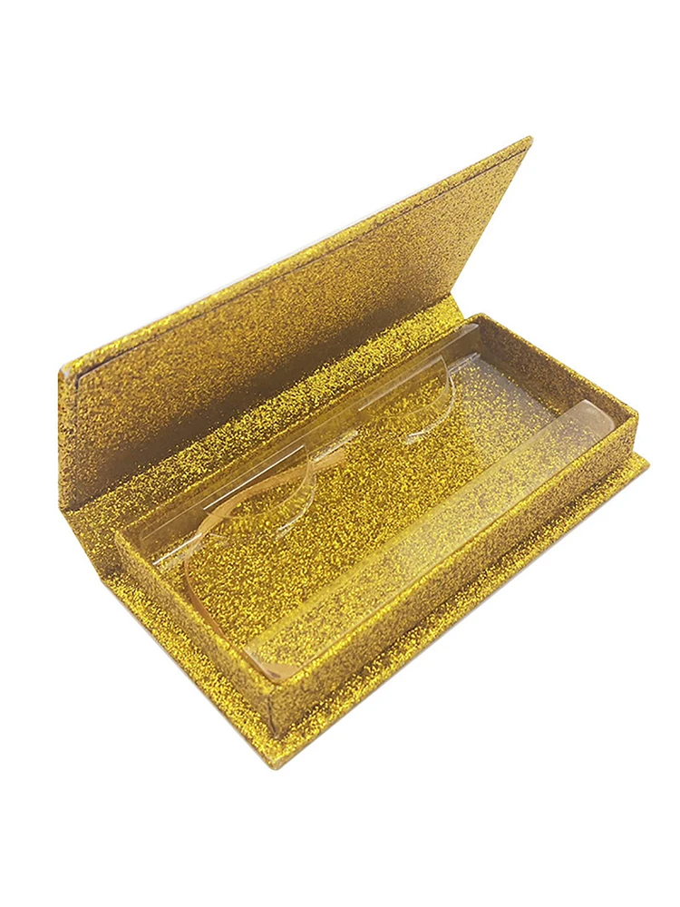 Прямоугольная коробка для упаковки накладных ресниц полоски наращивания чехол с