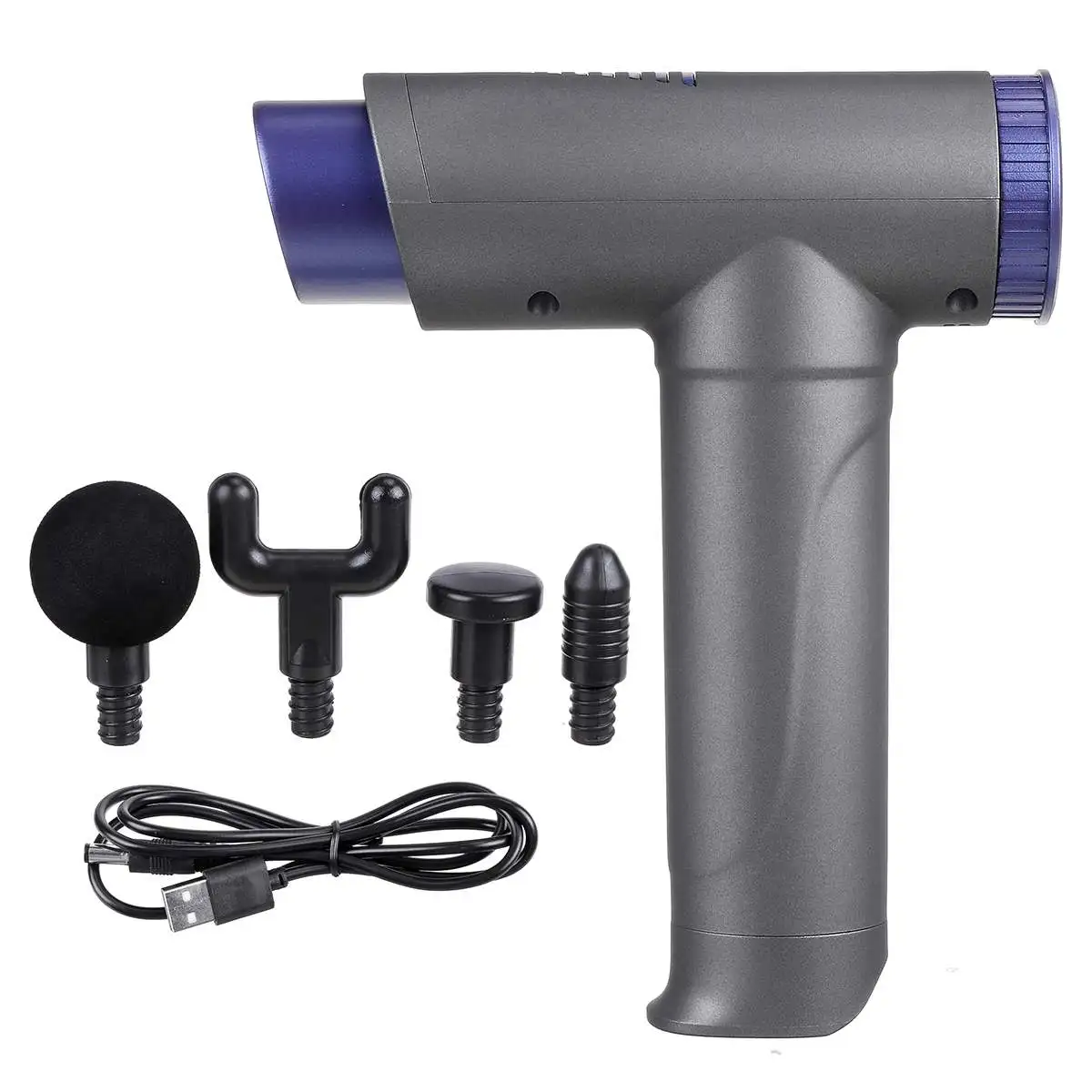 

SPZ 3200r/min Therapy Massage Gun 22 Gears Muscle Massager Pain Sport Massage Machine Relax Body Slimming Relief With 4 Heads