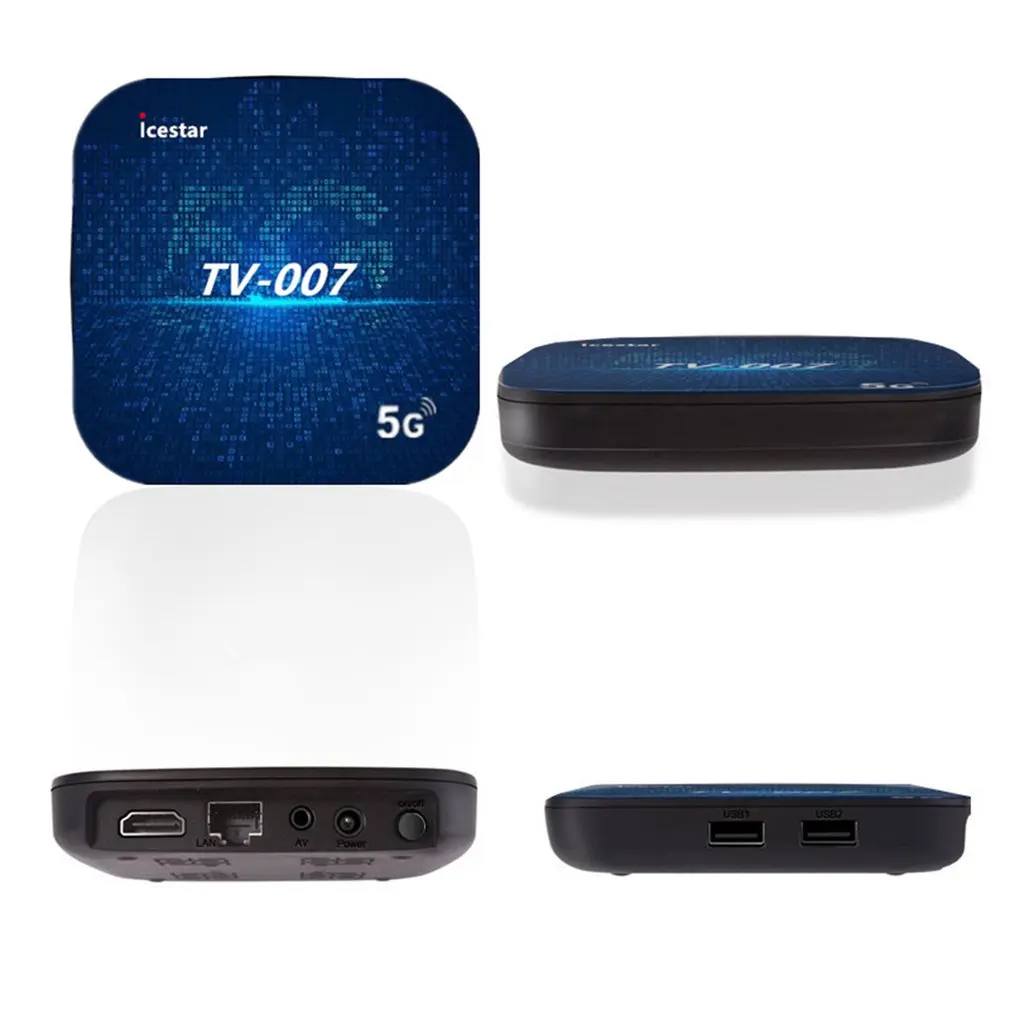 

Smart Tv Box 4k Android Tvbox 5G Wifi Smart Quad-core Wireless Network Set Top Box Dual Frequency Digital TV Set Top Box