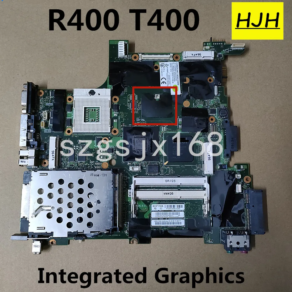 

For Lenovo thinkpad R400 T400 Laptop Motherboard 14 inch GM45 DDR3 63Y1185