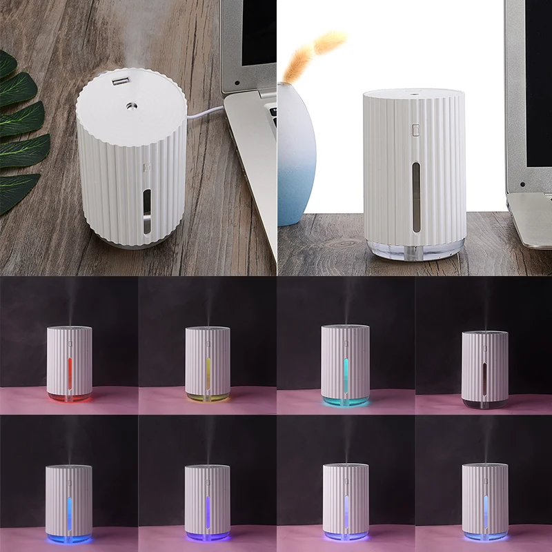 For Car Home Office Humidifier 1pc 320ml Desk USB Humidifiers 3 in 1 Portable Mini Air Mist Diffuser With Cable | Автомобили и