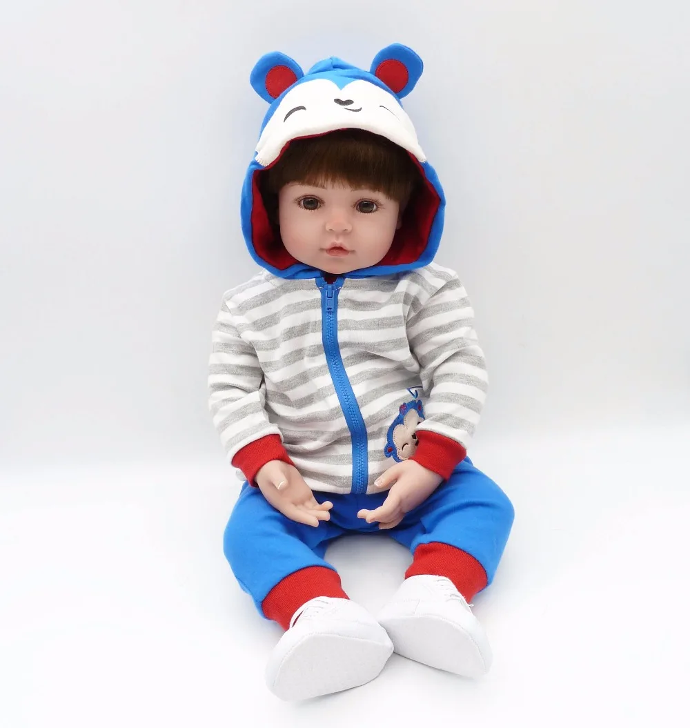 Новые 48 см-58 см Reborn Baby Dolls мягкие силиконовые куклы детские девочка принцесса