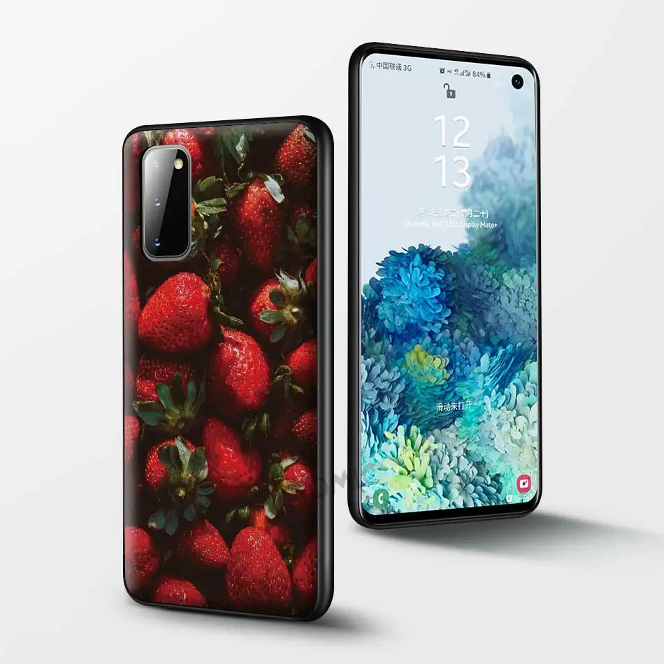 

Summer Fruit Lemon Mobile Phone Case for Samsung Galaxy S21 S20 FE Note 20 Ultra S10 Lite S9 Plus S8 S10e TPU Cover Coque
