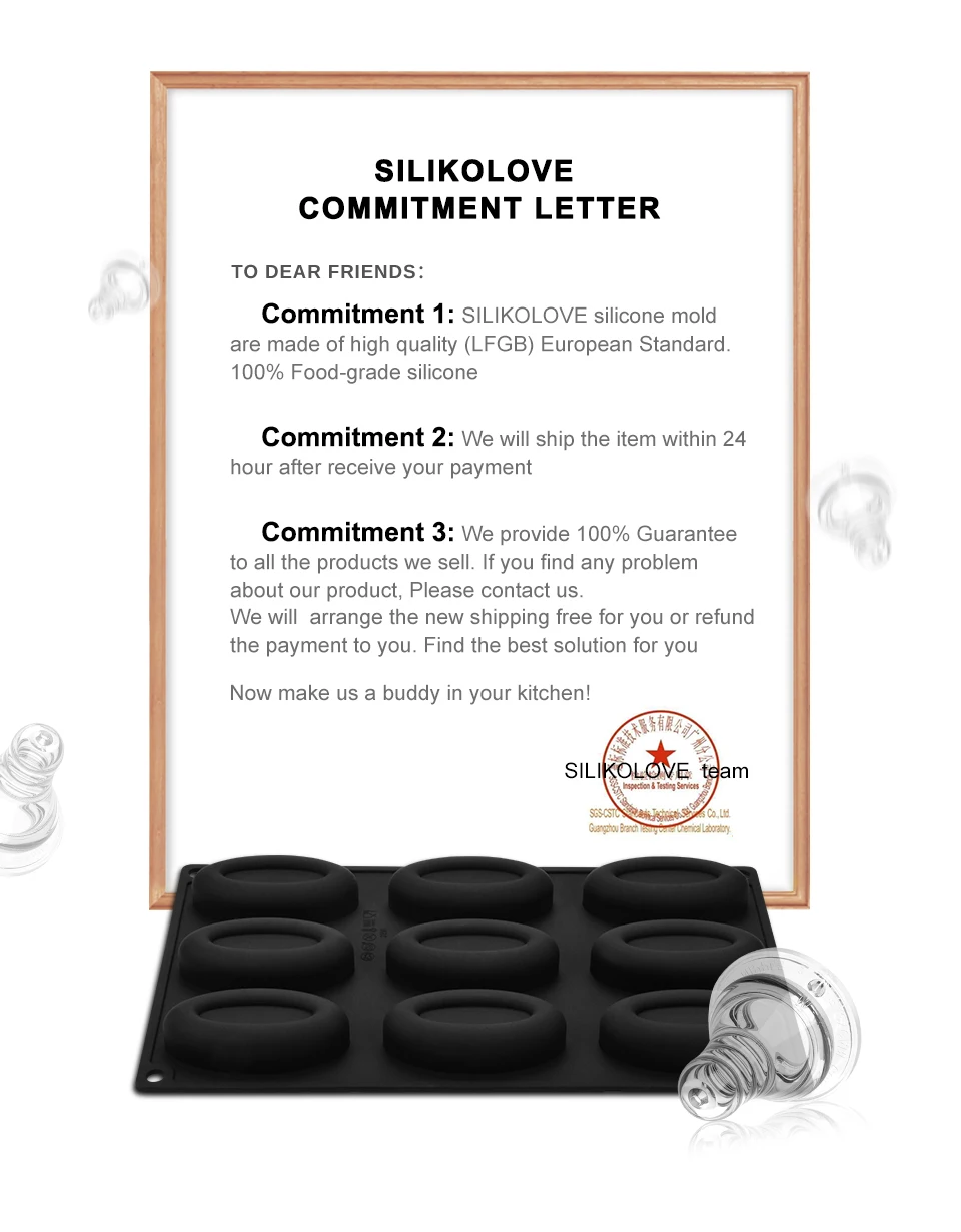 SILIKOLOVE DIY 9 силиконовые полости Мыло Форма для изготовления мыла 3D овальное мыло ручной работы Формы Ремесло