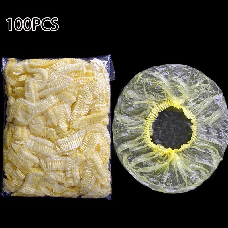 

Шапочка для душа одноразовая, водонепроницаемая, 100 шт.