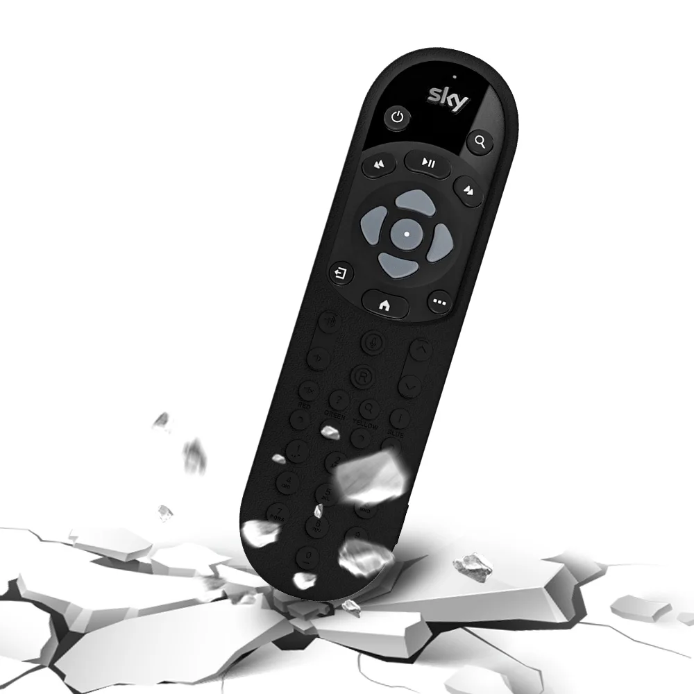 sikai 2020 remote control covers for sky q shockproof protective case compatible touch and non touch skin friendlywith hand loop free global shipping