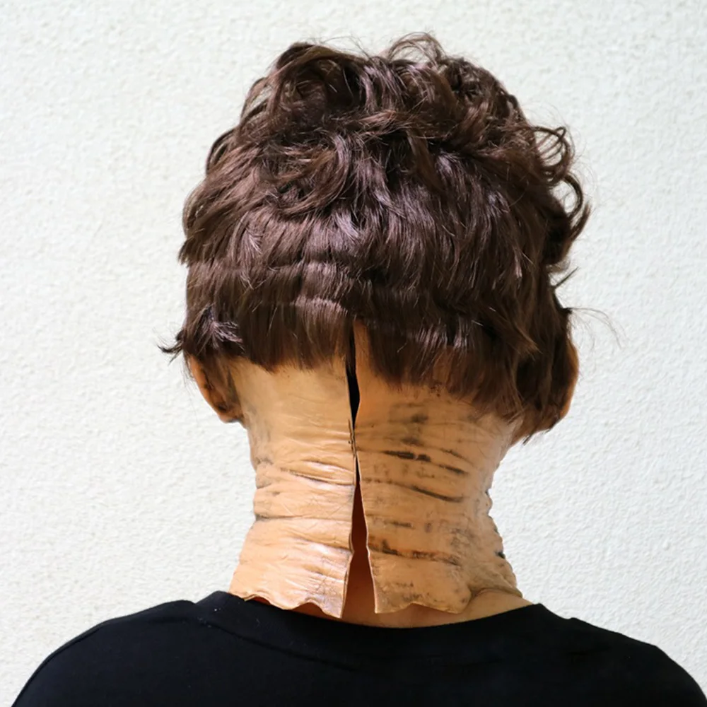 Резня бензопилой косплей маска Хэллоуин страшный шрам маскер Фильм Косплей