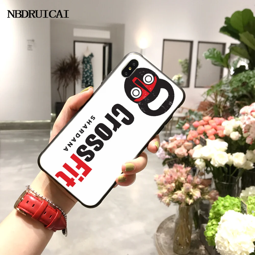 nbdruicai keep calm and crossfit on customer high quality phone case for iphone 11 pro xs max 8 7 6 6s plus x 5s se xr case free global shipping