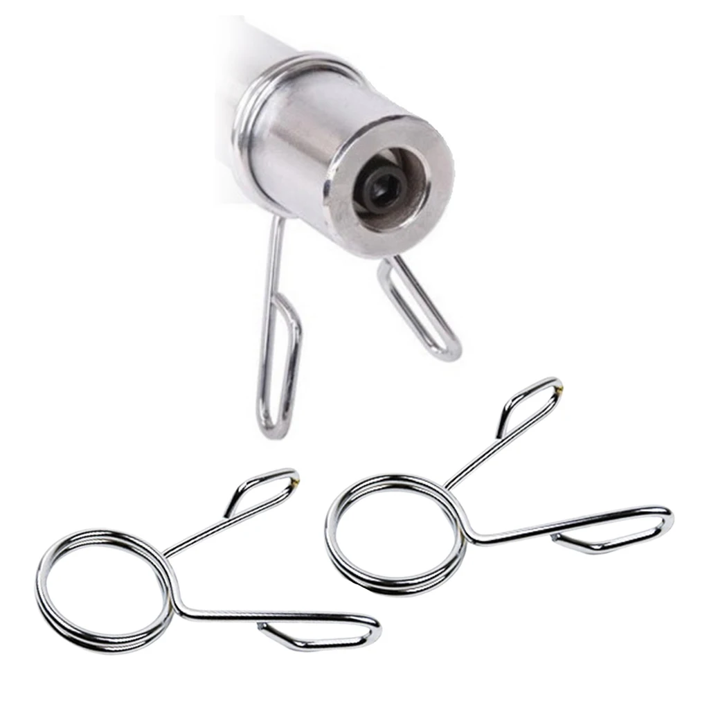 2 шт. стальной пружинный зажим для штанги воротник гантели Олимпийский веса в