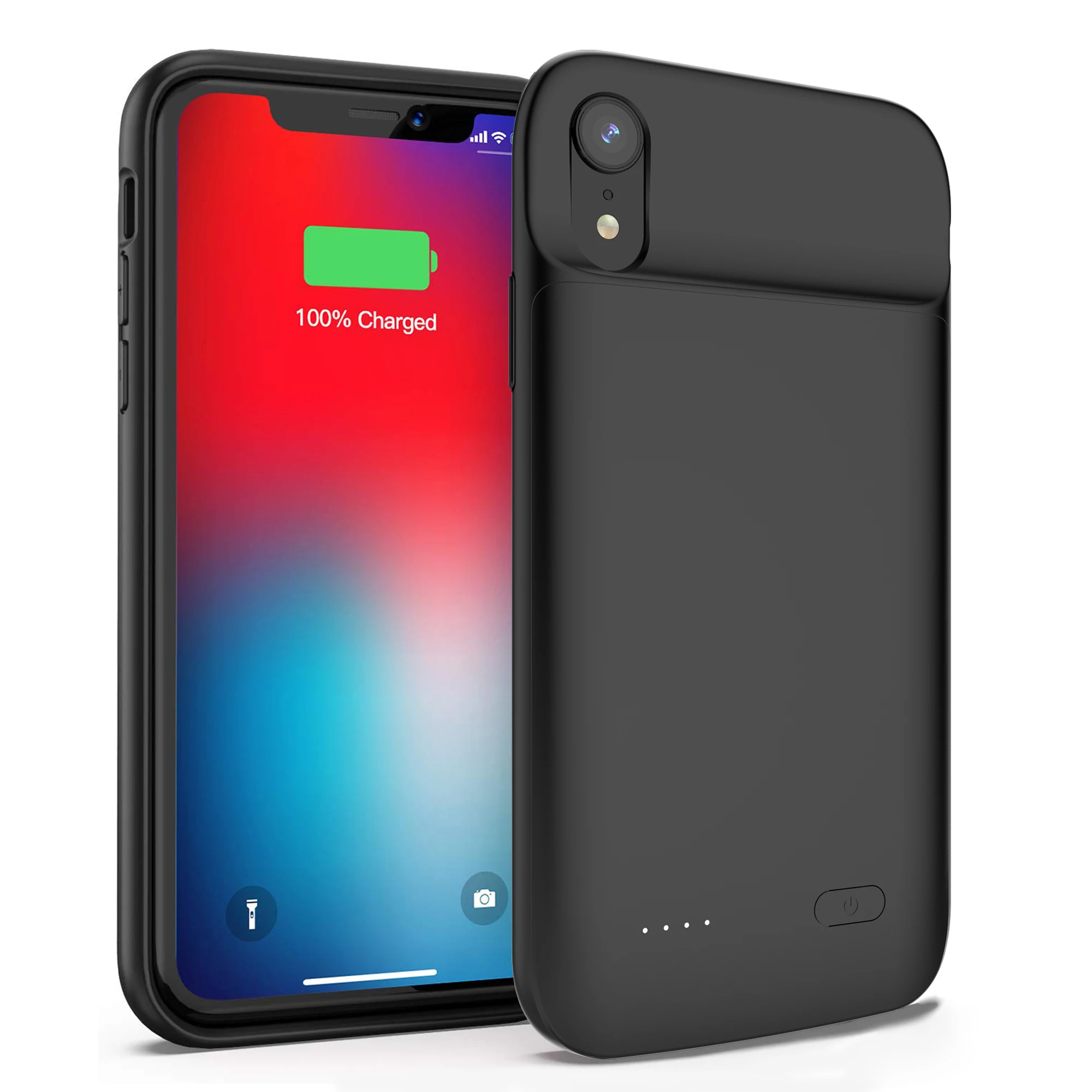 Портативный внешний аккумулятор на 5000 мА · ч защитный чехол для iPhone XR|Чехлы с