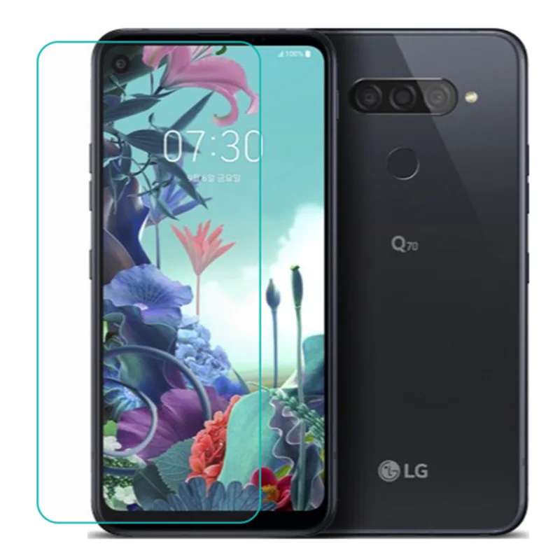 

Закаленное стекло 9H для смартфона LG Q70, стеклянная Защитная пленка для LG Q70 6,4 дюйма, Защитная пленка для экрана, чехол