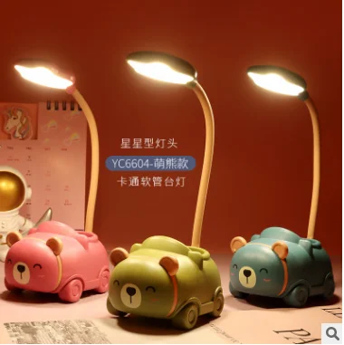 

Cute Night Light LED Lovely Cat Table USB Cartoon Lamp Gift For Children Holiday Girl Room Decor