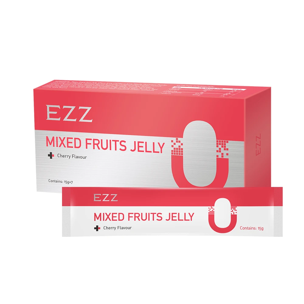 

New Zealand EZZ Gene Slimming Products Body Shaping Dietary Supplement Weight Loss Fat Reduction Mixed Fruits Jelly 15g * 7Pack