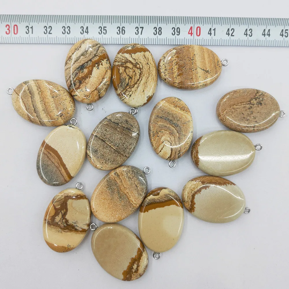 1 шт. натуральные Агаты изображение камня амулеты для женщин ювелирное изделие