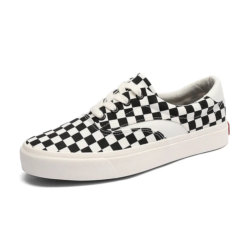 

2021 New Leopard Print Zebra Board Shoes Canvas Shoes Men's Vulcanized Shoes Sports Shoes School Outdoor Travel Shoes